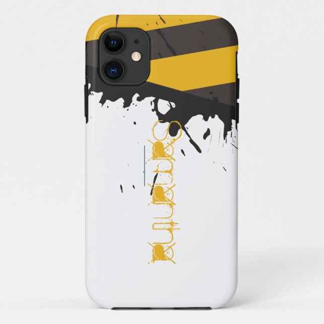 Funda Bio Hazard Caution Tape Mate ID™ iPhone 5 (Reverso)