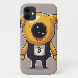 Funda Bitcoin Character iPhone 11 - Whimsical y E