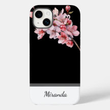 Funda Bk iPhone 14 Plus personalizado con flores d