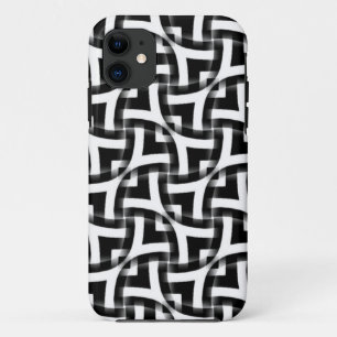 Funda Black+White Modern Abstract Pattern iPhone 5