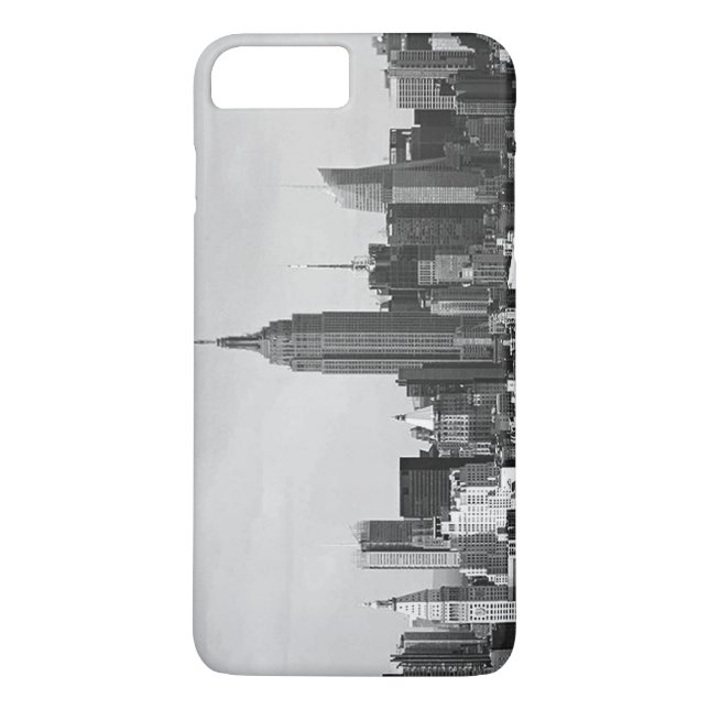 Funda Black White New York City iPhone 7 Plus (Reverso)