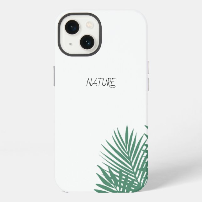 Funda blanca simple para Iphone 13 (Reverso )