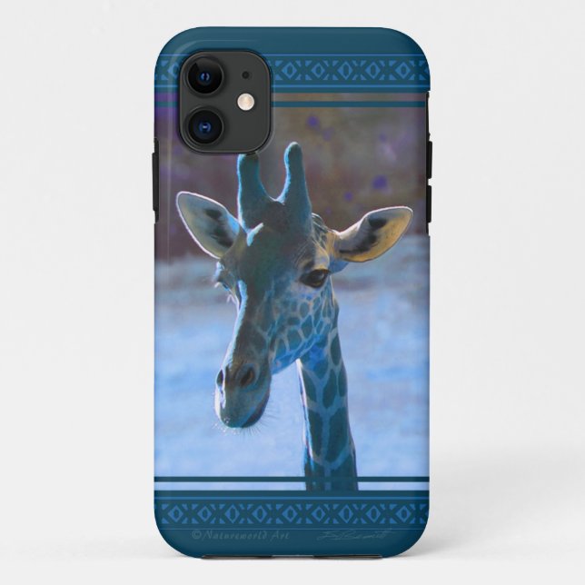 Funda Blue Giraffe iPhone5 (Reverso)