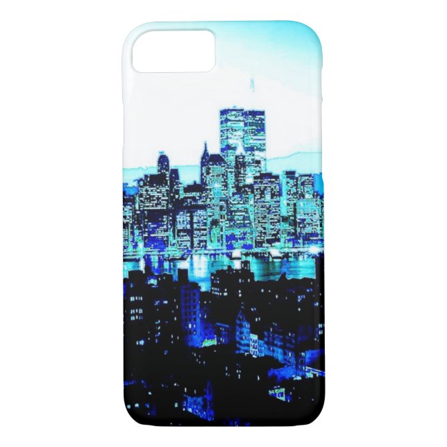 Funda Blue New York iPhone 7 (Reverso)