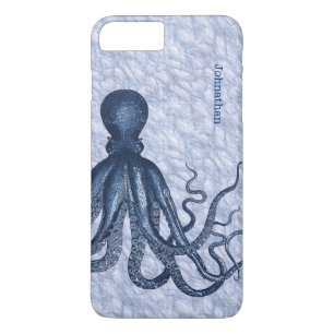 Funda Blue Octopus iPhone 7 Plus