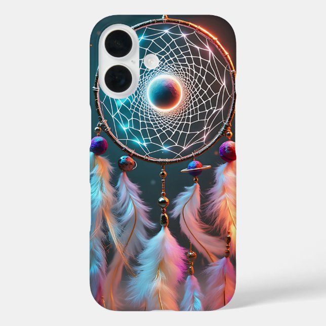Funda Boho Dreamcatcher para iPhone 16 (Reverso )