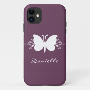 Funda Butterfly Swirl BT iPhone 5, Purple