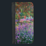 Funda Cartera Claude Monet - El jardín del artista en Giverny<br><div class="desc">El jardín del artista en Giverny / Le Jardin de l'artiste a Giverny - Claude Monet,  1900</div>