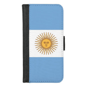Funda Cartera Estuche de billetera para iPhone 7/8 con bandera d