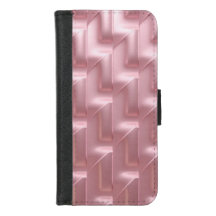 Estuche de teléfono geométrico rosa de moda - Eleg