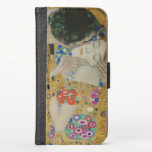 Funda Cartera Gustav Klimt El Beso<br><div class="desc">Hermosa obra maestra de oro de Gustav Klimt - The Kiss. Gran regalo para la novia,  regalo para el novio y las parejas regalos ideas.</div>