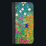 Funda Cartera Jardín de flores, Gustav Klimt<br><div class="desc">Gustav Klimt (14 de julio de 1862 - 6 de febrero de 1918) era un pintor simbolista austríaco y uno de los miembros más destacados del movimiento secesión de Viena. Klimt es conocido por sus pinturas, murales, bocetos y otros objetos artísticos. Además de sus obras figurativas, que incluyen alegorías y...</div>