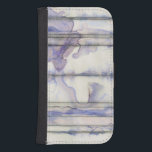 Funda Cartera Para Galaxy S4 Acuarela libre de la expresión de la violeta<br><div class="desc">Este trabajo libre asombroso de la expresión de Jennifer Goldberger es una acuarela violeta por completo de la vida. Las líneas negras funcionadas con verticalmente en el pedazo, y los descensos violetas extienden hacia fuera de ellos como ondas en un lago. Una impresión maravillosa que iría bien en un número...</div>