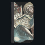 Funda Cartera Para Galaxy S4 Antología de las conchas marinas<br><div class="desc">Este trabajo de Vision Studio captura algunos de los mejores de la vida marina. Obtén esta pieza rústica de arte de estas diferentes formas y tamaños de conchas de Conch. Esta es una pieza única de arte de estas piezas de Seashell Anthology.</div>