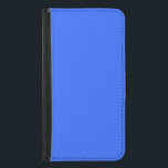 Funda Cartera Para Samsung Galaxy S5 Azul ultramarino<br><div class="desc">El diseño presenta un color azul claro y ultramarino. Personalice este estuche o compra de teléfono tal y como está. ¡Hace un gran regalo de cumpleaños o de vacaciones! Para solicitudes o preguntas especiales, póngase en contacto con el diseñador en wafadahdalcreates@gmail.com. © Wafa Y. Dahdal - Reservados todos los derechos....</div>