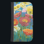 Funda Cartera Para Galaxy S4 Bouquet en la frontera I<br><div class="desc">Floral</div>