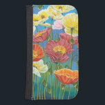 Funda Cartera Para Galaxy S4 Bouquet en la frontera I<br><div class="desc">Floral</div>