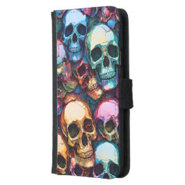 Funda Cartera Para Samsung Galaxy S5 Burbujas Funky