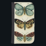 Funda Cartera Para Galaxy S4 Colección de mariposas por Chariklia Zarris<br><div class="desc">¡Este cuadro de Chariklia Zarris es un sueño de lepidopteristas! Una impronta sorprendentemente detallada de una colección de mariposas,  esta pieza es impresionante en su uso del color. ¡Recibe tu copia hoy!</div>