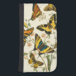 Funda Cartera Para Galaxy S4 Colorida reunión de mariposas y orugas<br><div class="desc">¿Cuánto más colorido puedes conseguir? Esta reunión de mariposas y orugas aparece con pigmento,  atacando los ojos con belleza. ¡Consigue tu impresión hoy!</div>