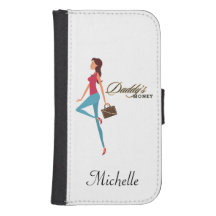 Dinero de papá, Chica adolescente amable y listo, 