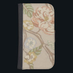 Funda Cartera Para Galaxy S4 Diseño floral decorativo Organza Chintz<br><div class="desc">Los colores pálidos,  decorativos organza chintz de diseño floral,  ofrecen una belleza silenciosa sin quitarle energía a esta pieza. Colóquelo en su dormitorio,  en su sala de estar o en cualquier habitación. ¡No puedes equivocarte con esta compra!</div>