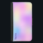 Funda Cartera Para Samsung Galaxy S5 Fondo holográfico colorido<br><div class="desc">Imagen de un colorido fondo holográfico.</div>