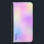 Funda Cartera Para Samsung Galaxy S5 Fondo holográfico colorido<br><div class="desc">Imagen de un colorido fondo holográfico.</div>