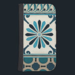 Funda Cartera Para Galaxy S4 Frisa índigo no embellecida II<br><div class="desc">Decoración del hogar</div>