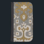 Funda Cartera Para Galaxy S4 Ikat ocre I<br><div class="desc">Modelos</div>