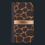 Funda Cartera Para Galaxy S4 Impresión de animales de leopardo de cobre y marró<br><div class="desc">Elegante estampado de leopardo marrón y cobre con acentos metálicos de cobre y monograma de personalizable. Si necesita ayuda para personalizar, cambiar de color o cualquier otra cosa a cualquiera de mis diseños, póngase en contacto con el diseñador ArtOnWear. Formato de texto gratuito con ayuda en directo disponible bajo petición....</div>