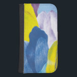 Funda Cartera Para Galaxy S4 Indigo falso III<br><div class="desc">Floral</div>