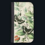 Funda Cartera Para Galaxy S4 Jardín de mariposas y flores<br><div class="desc">Un bonito jardín con mariposas y flores. Idílico en su presentación,  esta es una gran impresión para poner en tu casa. Solicite hoy mismo esta creación de Vision Studio.</div>