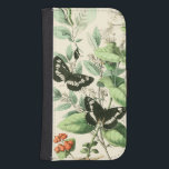 Funda Cartera Para Galaxy S4 Jardín de mariposas y flores<br><div class="desc">Un bonito jardín con mariposas y flores. Idílico en su presentación,  esta es una gran impresión para poner en tu casa. Solicite hoy mismo esta creación de Vision Studio.</div>