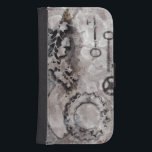 Funda Cartera Para Galaxy S4 Juxtaposición II<br><div class="desc">Floral</div>