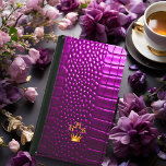 Funda Cartera Para Samsung Galaxy S5 Lujoso cocodrilo Vivid Purple Faux<br><div class="desc">Lujosa Cartera de Samsung Vivid Purple Faux Crocodile - Monograma personalizado Disfrute del lujo y la elegancia con nuestra Cartera de Samsung Vivid Purple Faux, diseñada para aquellos que valoran el estilo y la funcionalidad. Esta exquisita billetera cuenta con un diseño de cocodrilo de imitación violeta, haciendo una declaración de...</div>