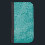 Funda Cartera Para Galaxy S4 Mapa gráfico de Nueva York<br><div class="desc">Decoración del hogar</div>