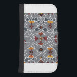 Funda Cartera Para Galaxy S4 morocán cerámico<br><div class="desc">morocán cerámico</div>