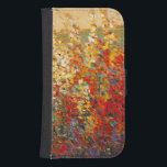 Funda Cartera Para Galaxy S4 Mural de jardín brillante de flores silvestres de<br><div class="desc">Un majestuoso y brillante mural de jardín con flores silvestres de primavera como pieza central. Tim O'Toole hizo este paisaje increíble. ¡Los fans de Claude Monet o Winslow Homer deberían comprar este trabajo!</div>