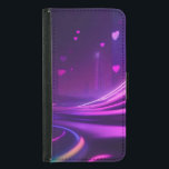 Funda Cartera Para Samsung Galaxy S5 Neon Love Stream<br><div class="desc">Aunque claramente se inclina en temas de amor y conexión,  su naturaleza abstracta permite la interpretación personal. Podría ser visto como el latido del corazón de una comunidad próspera,  los deseos silenciosos de sus habitantes,  o simplemente una hermosa representación visual de la energía emocional.</div>