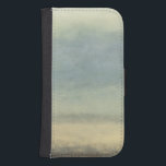 Funda Cartera Para Galaxy S4 Paisaje abstracto con el cielo cubierto<br><div class="desc">Una indirecta de la lluvia es evidente en esta pintura de un cielo cubierto que estira a través de un paisaje abstracto. ¿Aclarará,  o la lluvia caerá en droves? ¡Este pedazo creará algunas conversaciones maravillosas con los visitantes a su hogar!</div>