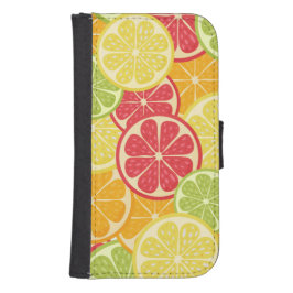 Funda Cartera Para Galaxy S4 Personalizado Citrus
