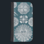 Funda Cartera Para Galaxy S4 Plano Azul marino IV<br><div class="desc">Vida marina</div>