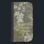 Funda Cartera Para Galaxy S4 Rama modelada I del flor<br><div class="desc">Floral</div>