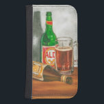 Funda Cartera Para Galaxy S4 Still Life with Beer de Jennifer Goldberger<br><div class="desc">¿Tienes sed? ¡Quién puede culparte! Esta maravillosa vida de Jennifer Goldberger captura la esencia de la cerveza usada como sus utilería,  creando un deseo que impregna el trabajo. ¡Compra esta pieza y brinde tu buena fortuna!</div>