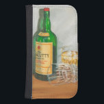 Funda Cartera Para Galaxy S4 Still Life with Scotch de Jennifer Goldberger<br><div class="desc">Dibuja su vaso a esta pintura realista de la vida de Jennifer Goldberger. Casi te imaginas acercándote a la pieza y tomándote un vaso. ¡Recibe tu copia hoy!</div>