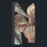 Funda Cartera Para Galaxy S4 Tesoros del mar<br><div class="desc">Esta impresión del arte exhibe las cosas más finas de la naturaleza dentro del océano. Encuentre todos los tipos diferentes de vida marina en esta imagen incluyendo un Seashell de la concha, dólares de arena, y filones enterró profundamente en el mar. Esta colección de arte es una necesidad tiene en...</div>