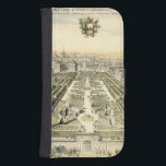 Funda Cartera Para Galaxy S4 Vista aérea del Jardín Formal por Eric Dahlbergh<br><div class="desc">Un intrincado dibujo de una vista aérea de un jardín formal. Creada por Eric Dahlbergh,  esta pieza muestra una inmensa extensión de vegetación exuberante que espera ser atravesada. ¡Compra esta hermosa pieza hoy!</div>