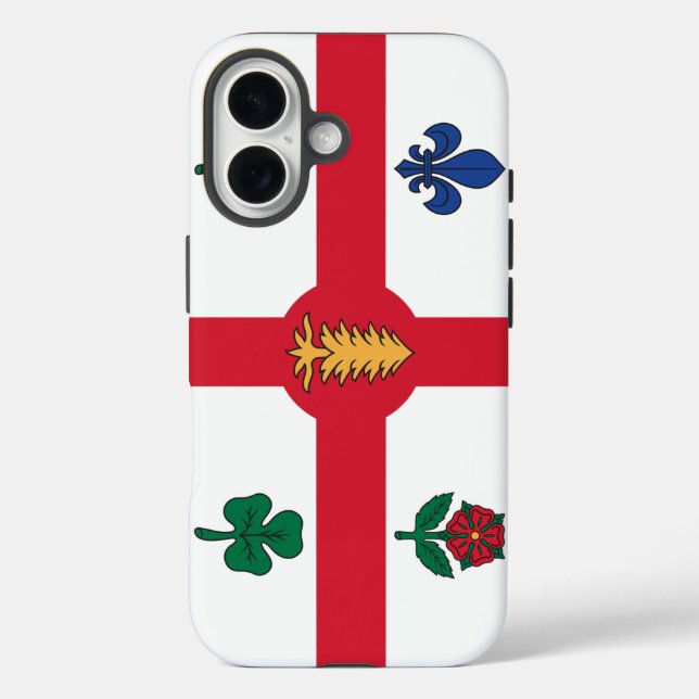 Funda Case-Mate de Apple iPhone 16 con Montreal (Reverso )