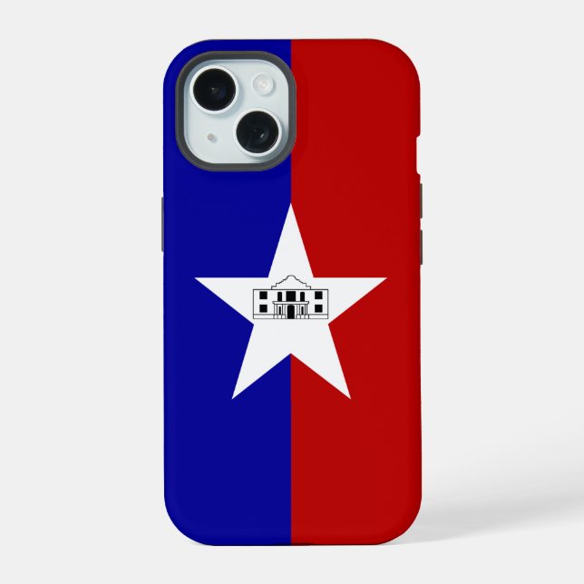 Funda Case-Mate para Apple iPhone 15 con la bander (Reverso )